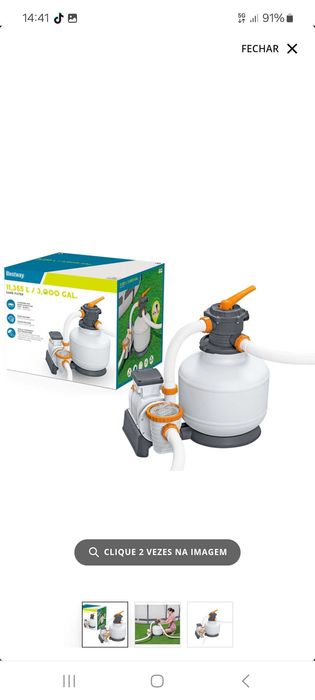 Bomba filtro de areia Bestway 58486