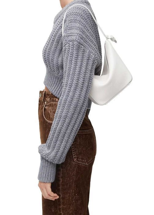 Сумка Mini Hammock Hobo Bag Soft White