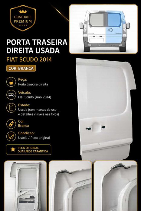 Porta traseira direita • Fiat scudo