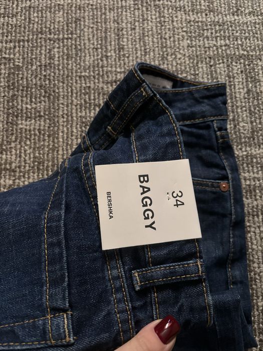 Нові джинси  baggy bershka з біркою