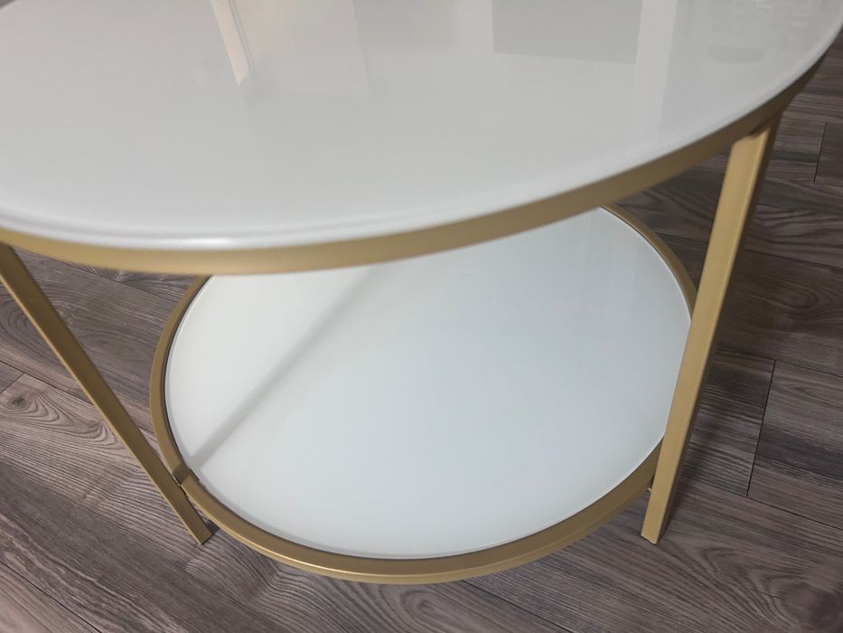 STOLIK kawowy loft glamour