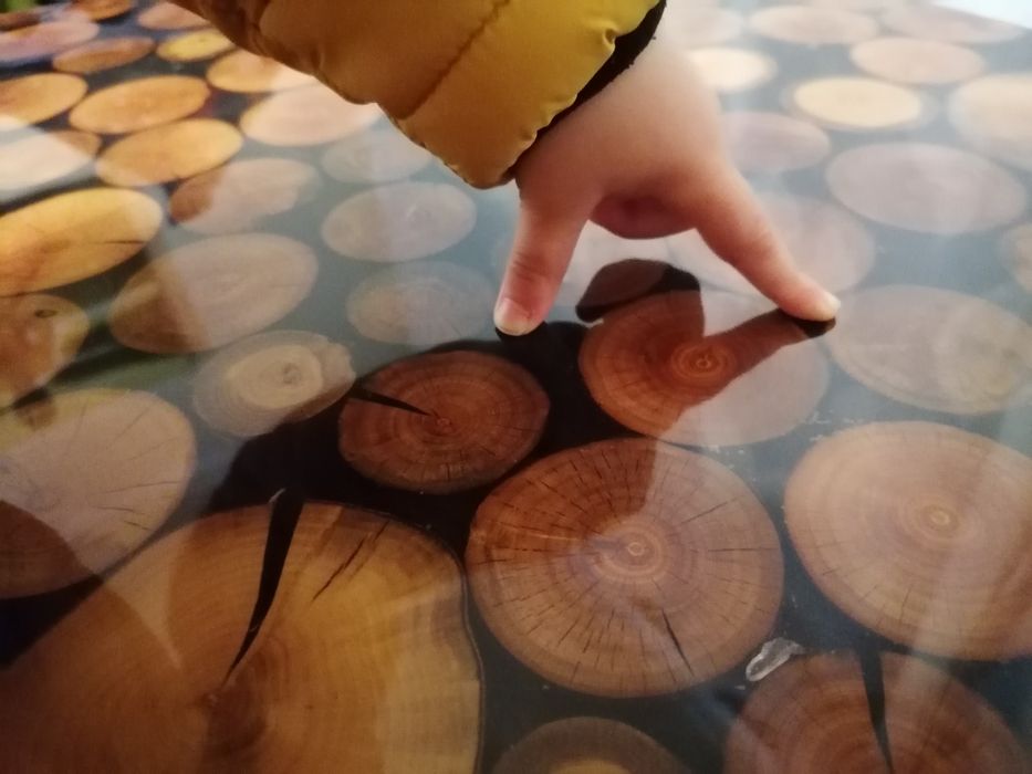 Mesa de centro, coffee table em epoxy