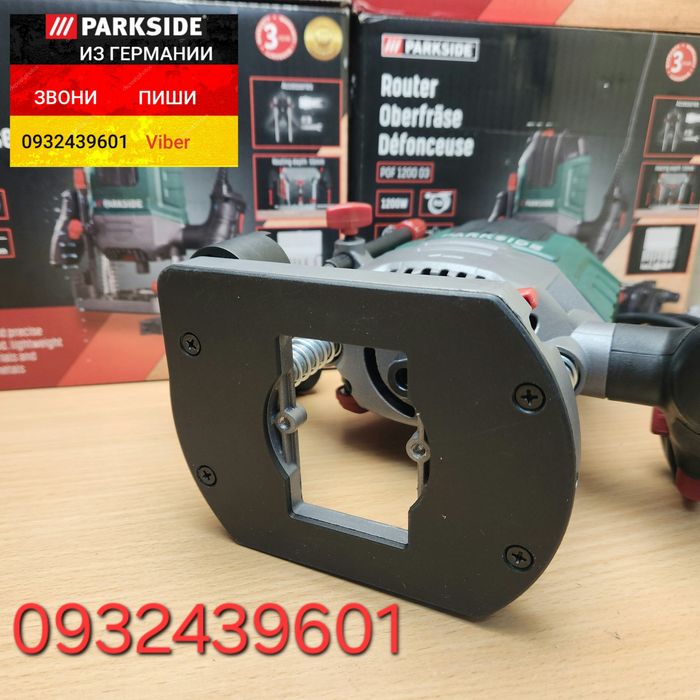 НОВЫЙ Фрезер ручной, маршрутизатор из ГЕРМАНИИ. Parkside POF 1200 D3