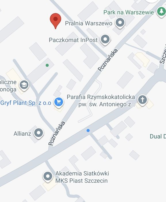 Miejsce parkingowe Warszewo, Nowy Budynek !