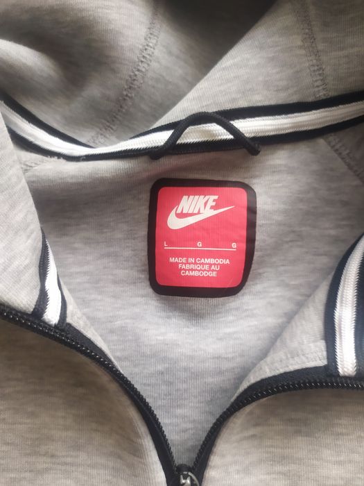 Зіпка зіп худі кофта Nike Tech fleece Найк Теч фліс
