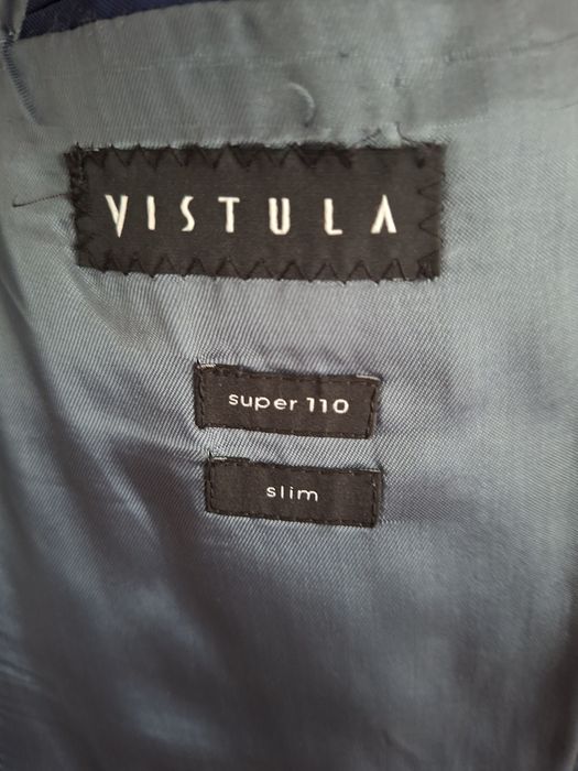 Garnitur Vistula Slim w krateczkę