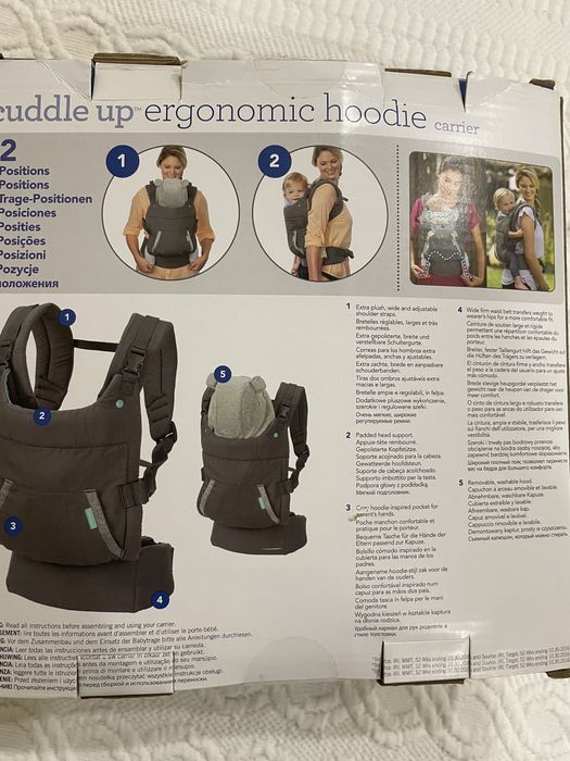 Marsúpio infantino em excelente estado até ao 18kg