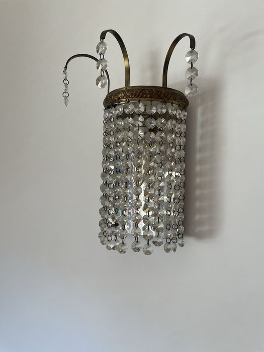 Candeeiro lustre de teto e 2 apliques