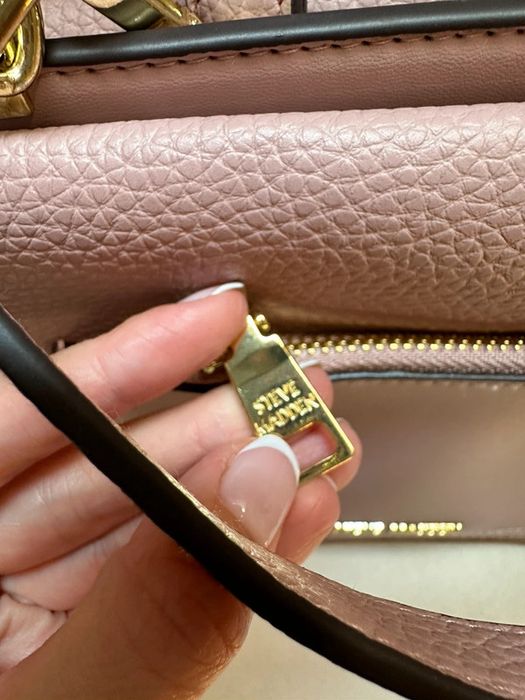 Torebka Steve Madden wiosna apaszka kwiaty róż pink