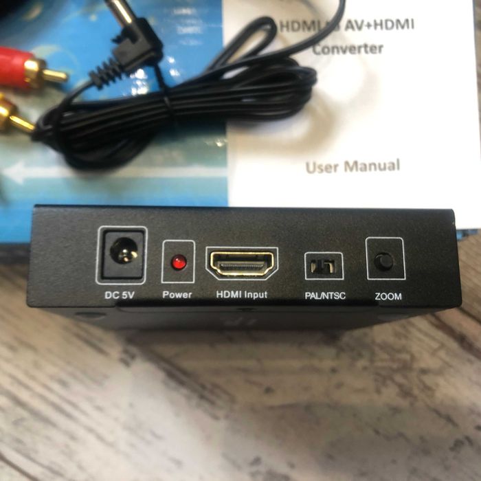 Hdmi в Av, Rca, Hdmi, 1080P конвертер, преобразователь
