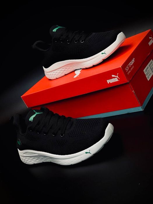 Мужские кросовки пума / черные мужськие красовки пума на лето / кросовки puma / акционная цена 993 грн / подошва SpEVA