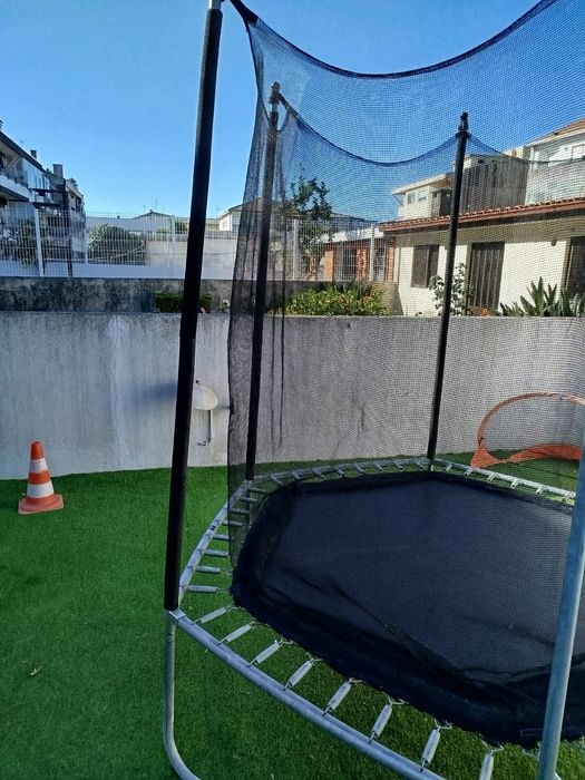 Trampolim Uexagonal 240 Decathlon