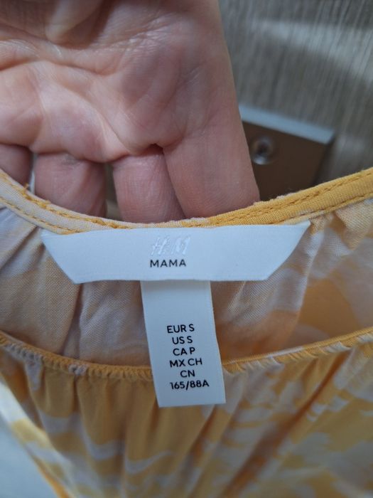 Letnia sukienka ciążowa asymetryczna H&M S