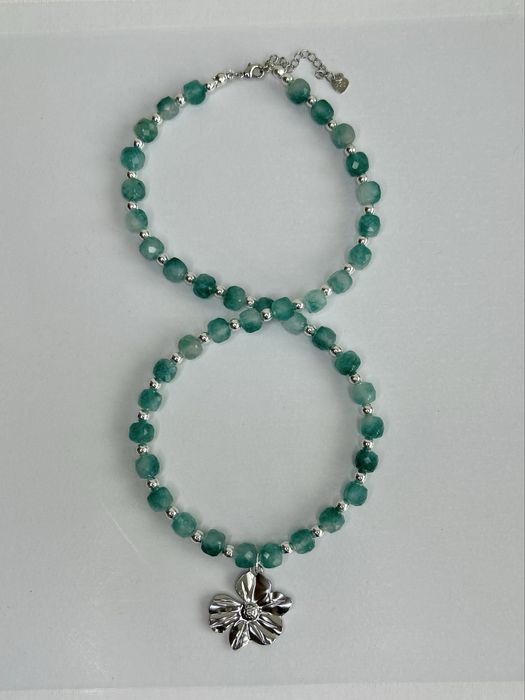 Naszyjnik handmade chryzopaz