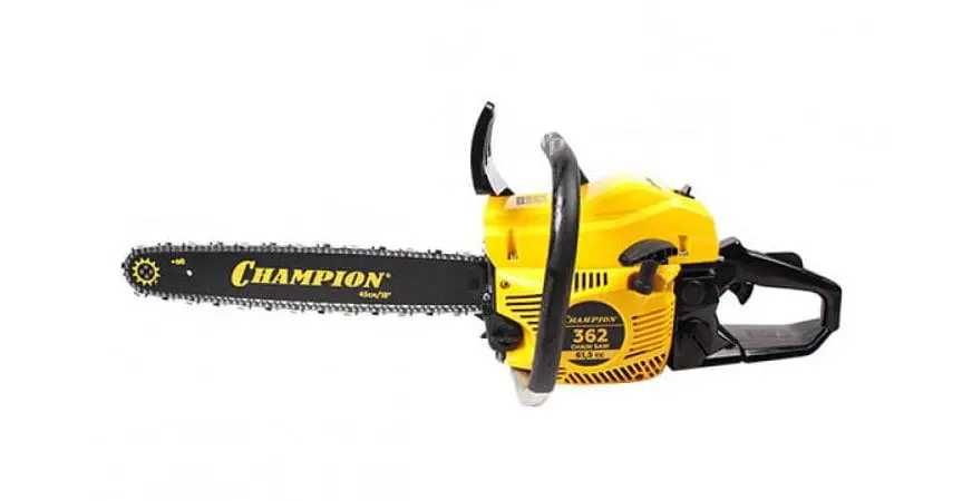 Професійна бензопила CHAMPION 52 см³ – з напрямною 45 см