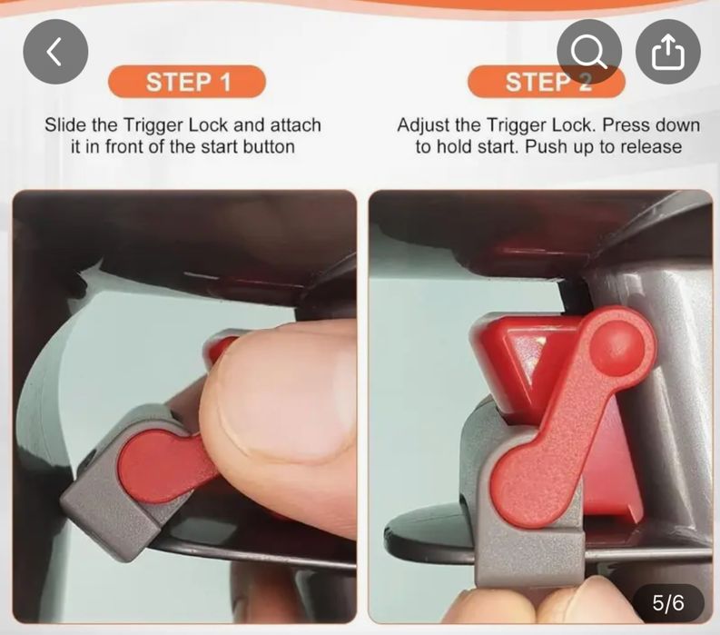 Продам кнопку включения/выключения для пылесоса Dyson