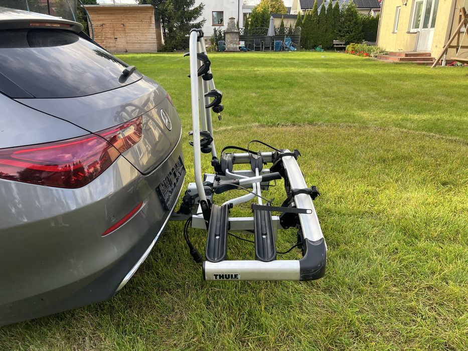 THULE EC 904 na 3 lub 4 rowery 51kg uchylny bagażnik rowerowy na hak