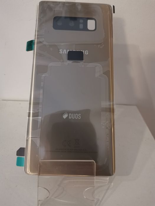 Nowa oryginalna klapka baterii pokrywa tył Samsung Galaxy note 8 gold
