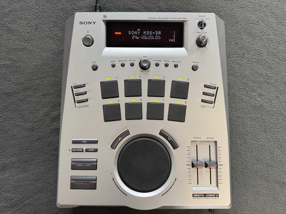 Minidisc Sony MDS-DRE1 hi-end DJ sampler professional MD