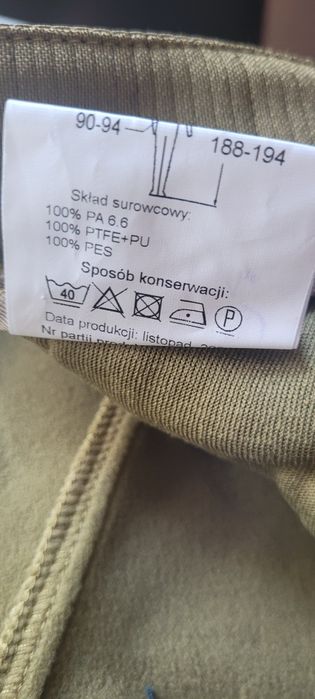 Ocieplacz ćwiczebny L coyote kpl