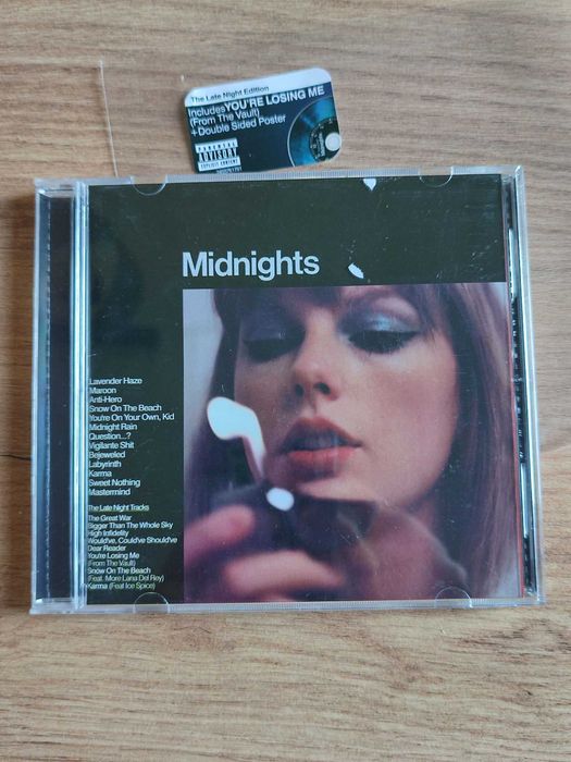 Płyta CD Taylor Swift Midnights The Late Night edition