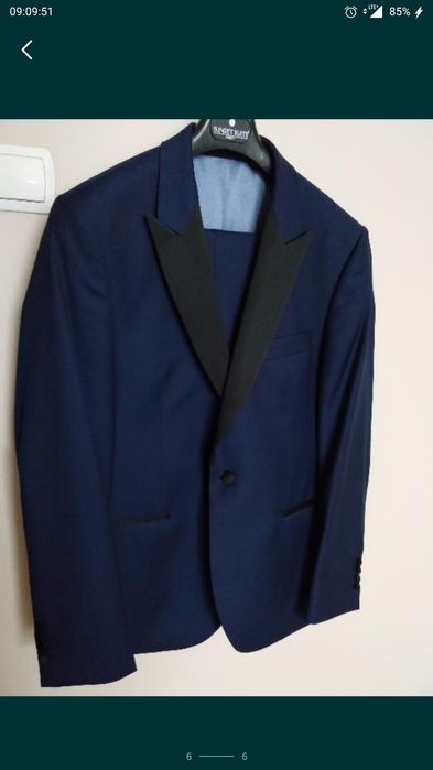 Garnitur ślubny pół smoking Lancerto