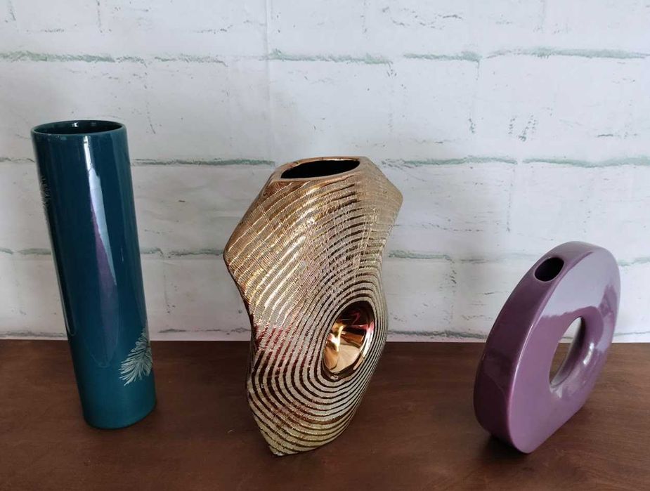 Jarra estilo moderno em faiança cor lilás438556681663293443