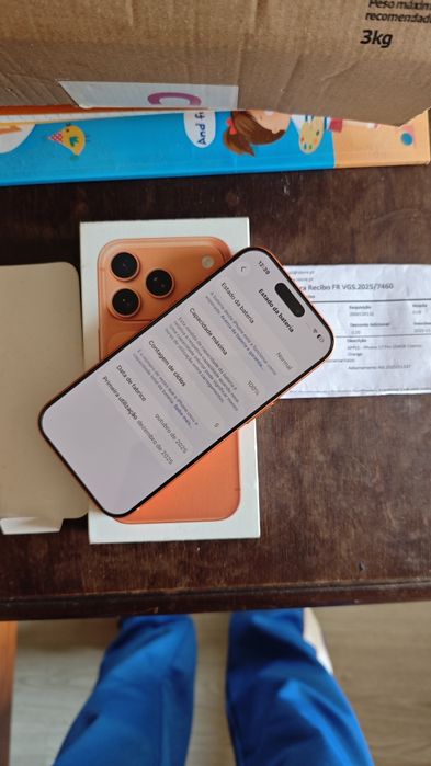 Vendo meu iPhone 17 pro novo novo