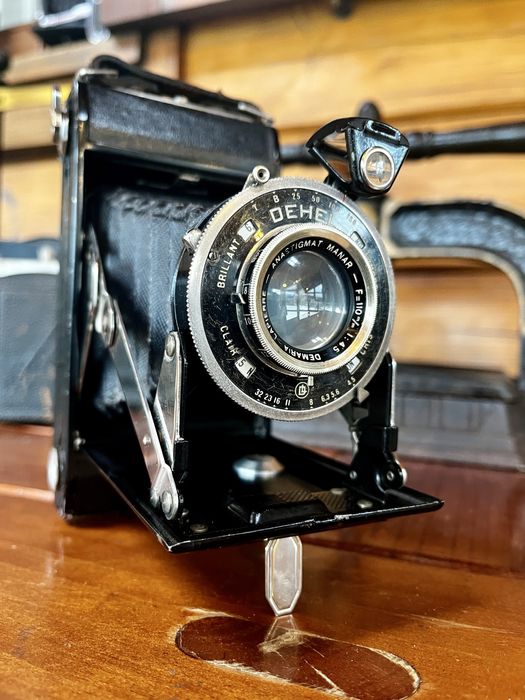 Antiga maquina fotográfica Demaria-lapirre Dehel