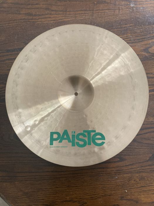 Paiste 1000 hi hat 14” x 2 szt , Ride 20”
