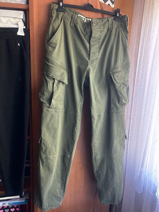 Spodnie bojówki PitBull khaki oliwkowe
