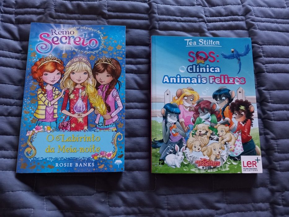 Livros Reino Secreto e TeaSisters