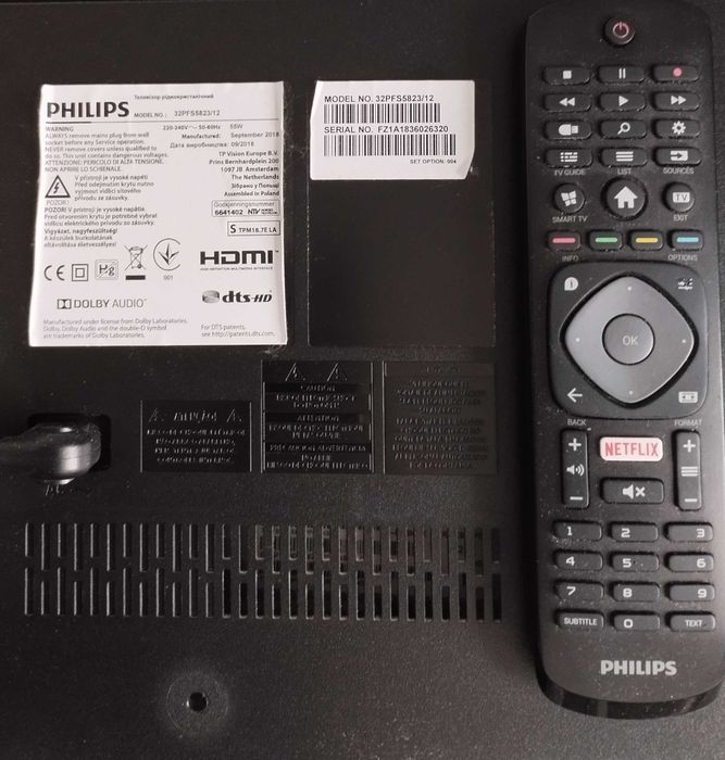 Sprzedam telewizor Philips 32PFS5823/12 Full HD Smart Wi-Fi