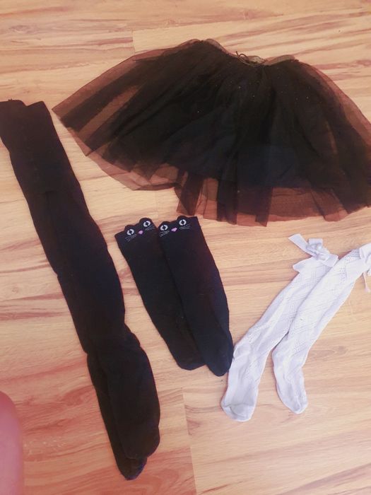 Strój na galowo, spódniczka, bluzka na apel