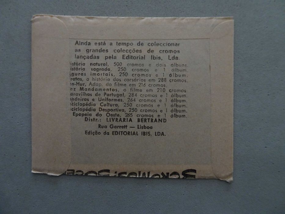 Carteira de cromos fechada Os Beatles - Editorial IBIS