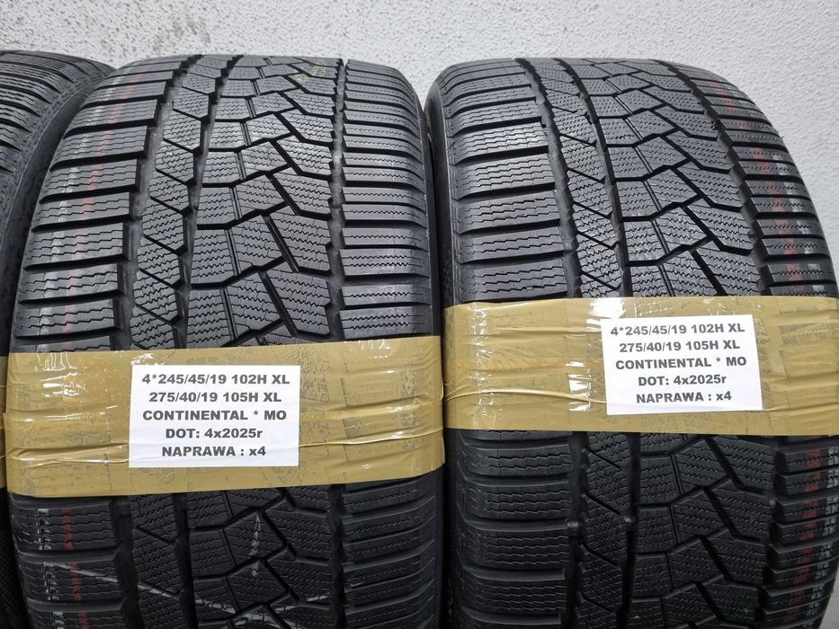245/45/19 102H 275/40/19 105H Continental Winter Contact TS860S* MO