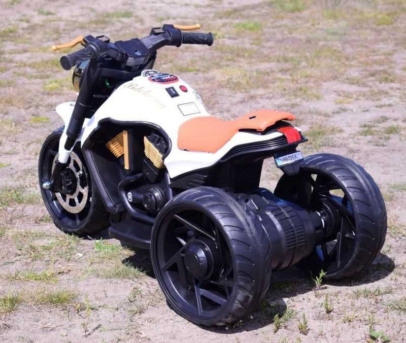 BAWIBUS.PL motorek MOTOR CHOPPER na akumulator jeździk 3 kołowy auto