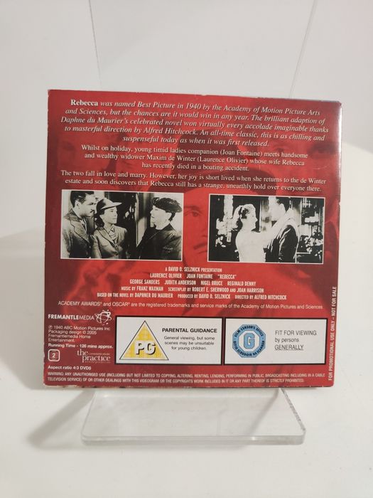 Rebecca DVD English