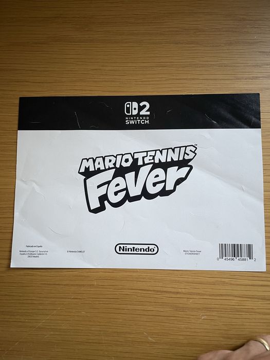 Mario Tennis Fever | Novo & Selado | Nintendo Switch 2