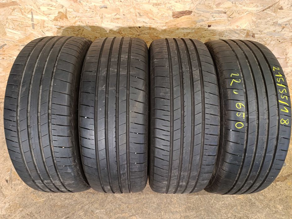 4x 215/55 R18 95H Bridgestone Turanza T005A 2022r 5,5mm