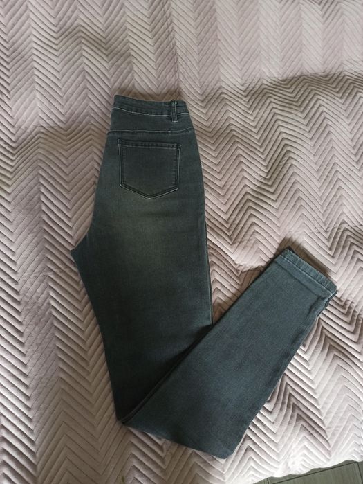 Spodnie z wysokim stanem Jeansy XS/S