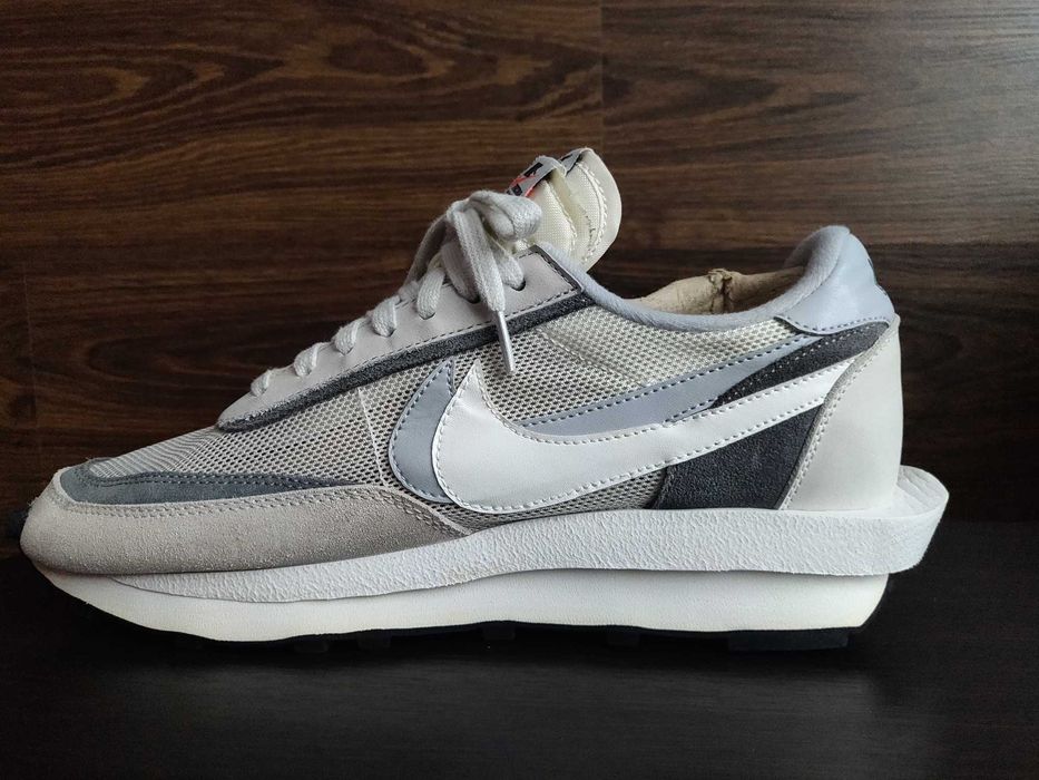 Кроссовки Nike LD Waffle Sacai р.42,5 стелька 27 см.кожа, замш.: 3