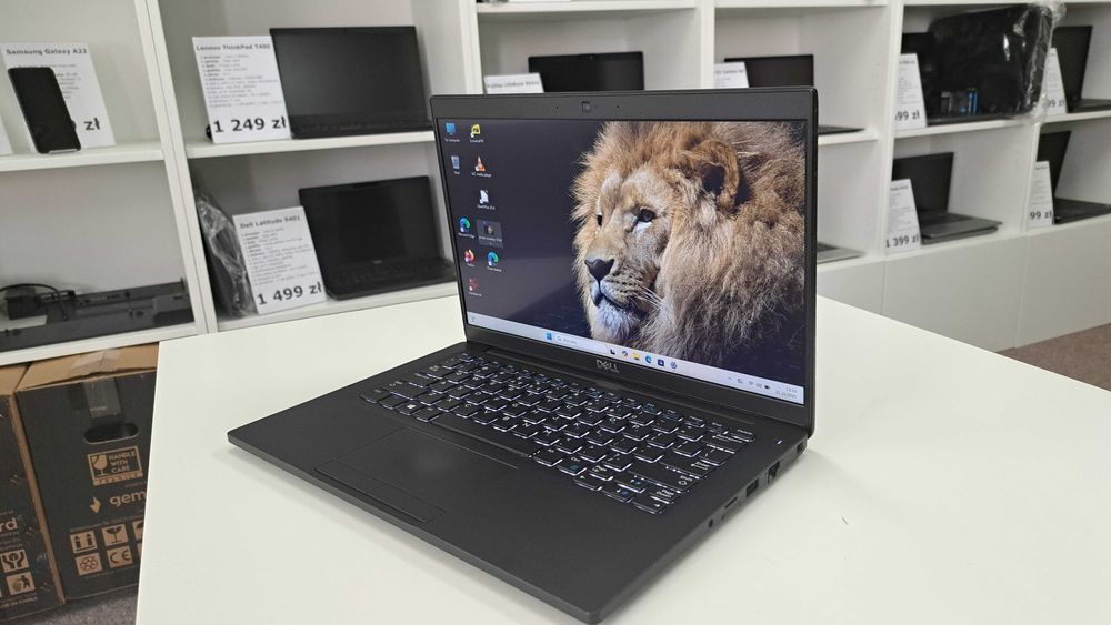 Lekki Laptop Dell Latitude 7390 i5-8gen 8GB 256SSD IPS FHD WIN11 Kl. A