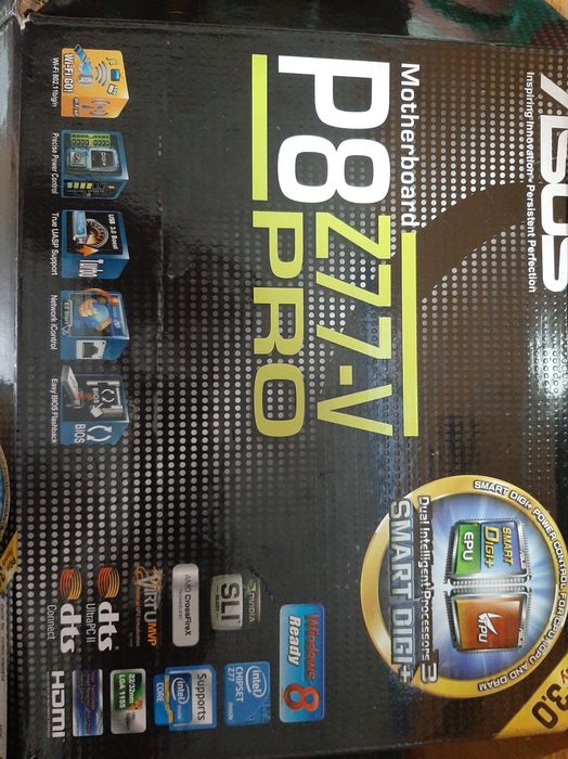 Материнская плата Asus P8Z77-V +