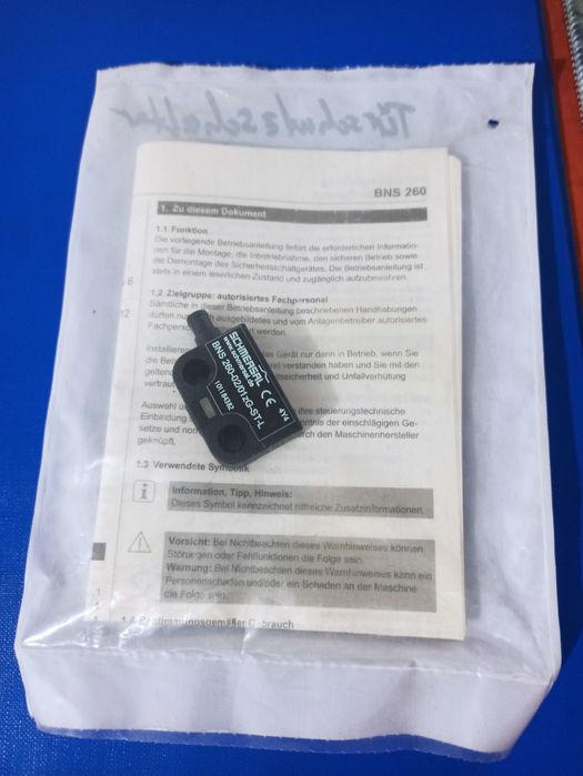 Przełącznik bezpieczeństwa Schmersal BNS 260-02/01ZG-ST-L