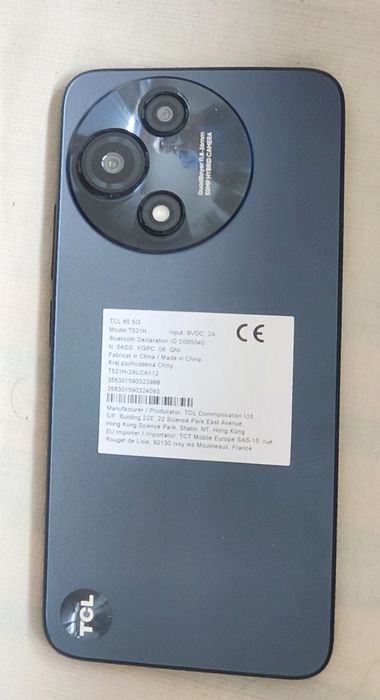 Tcl 60 5G, 16 gb ram e 256 gb rom, novo