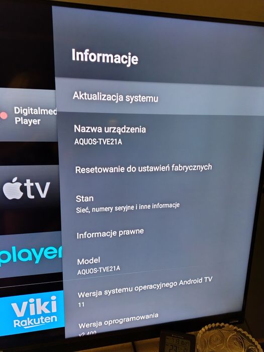 Telewizor  Sharp AQUOS -TVE21A