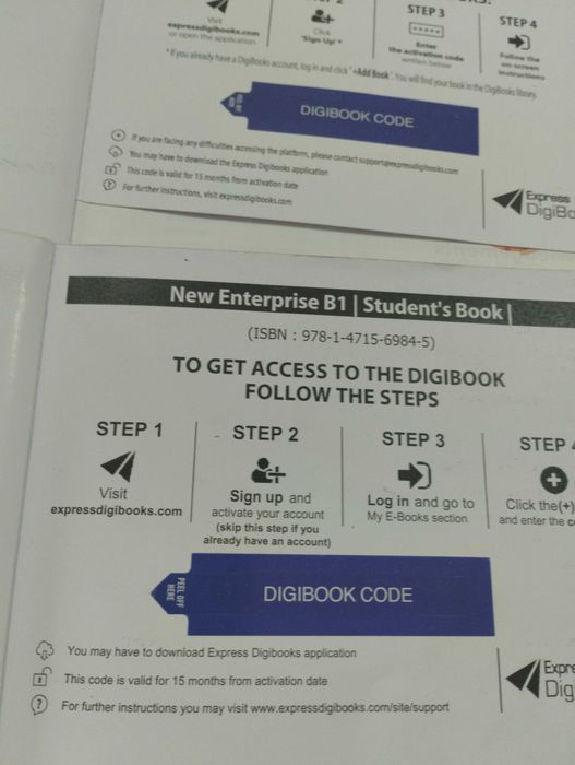 Student's Book, Workbook New Enterprise B1