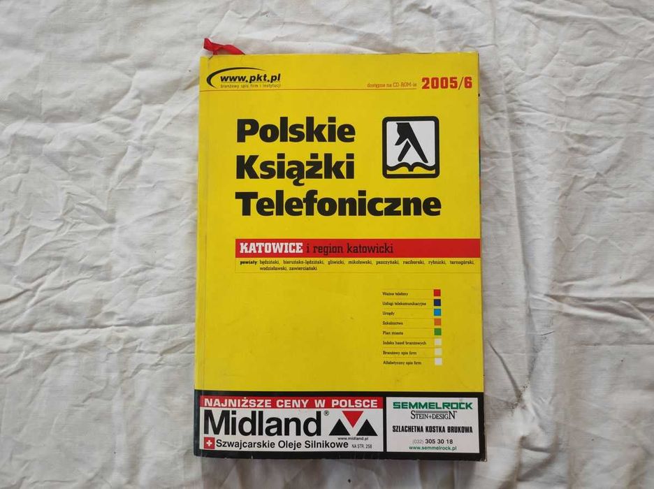 POLSKIE KSIĄŻKI TELEFONICZNE 2005/6 Katowice i Region Katowicki