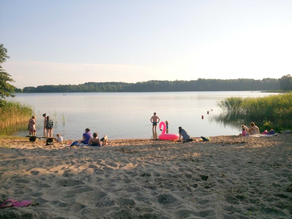 Mazury -  całoroczne domki 4-8 os. jezioro plaża łowisko las